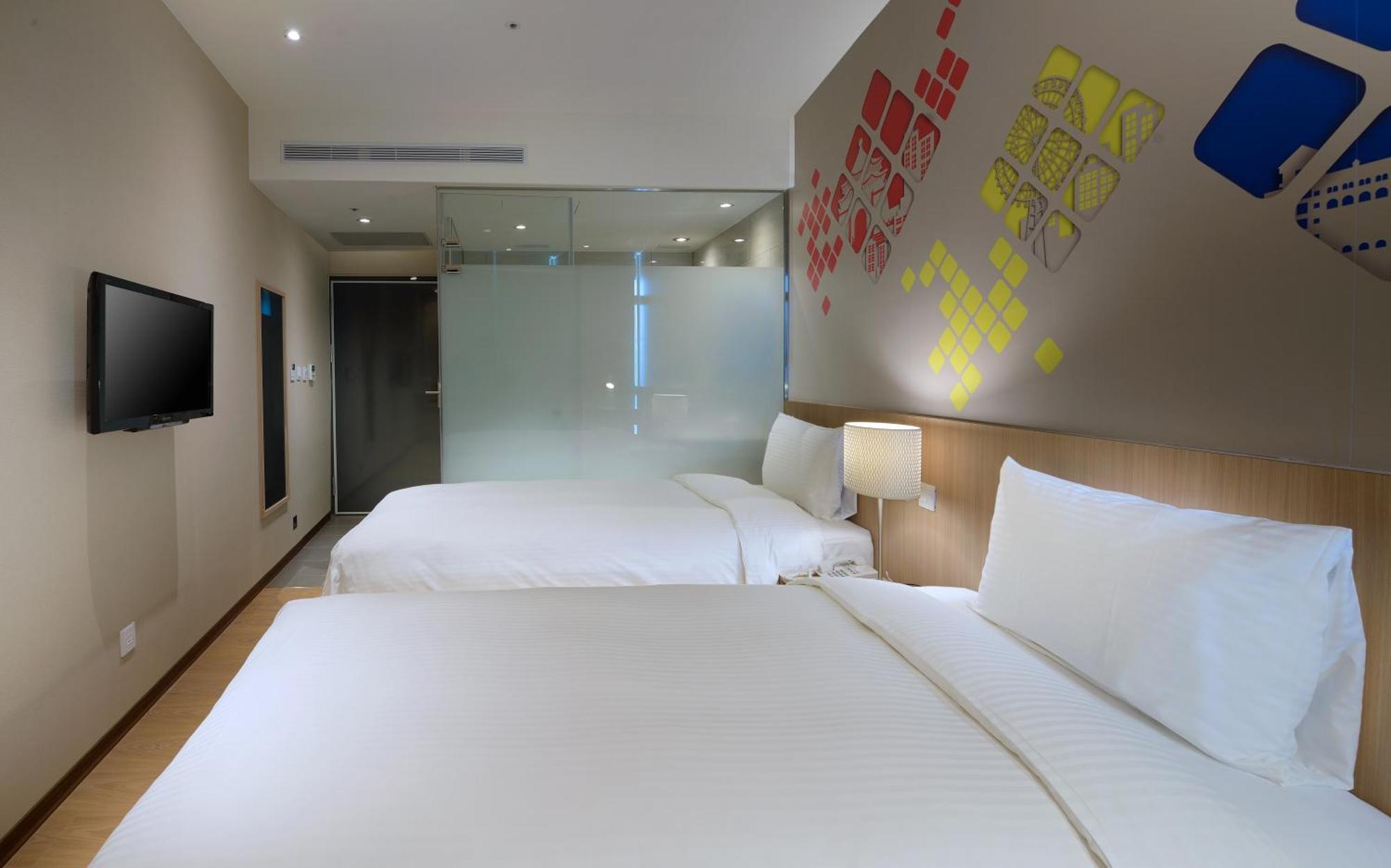 יונגחה Park City Inn & Hostel חדר תמונה