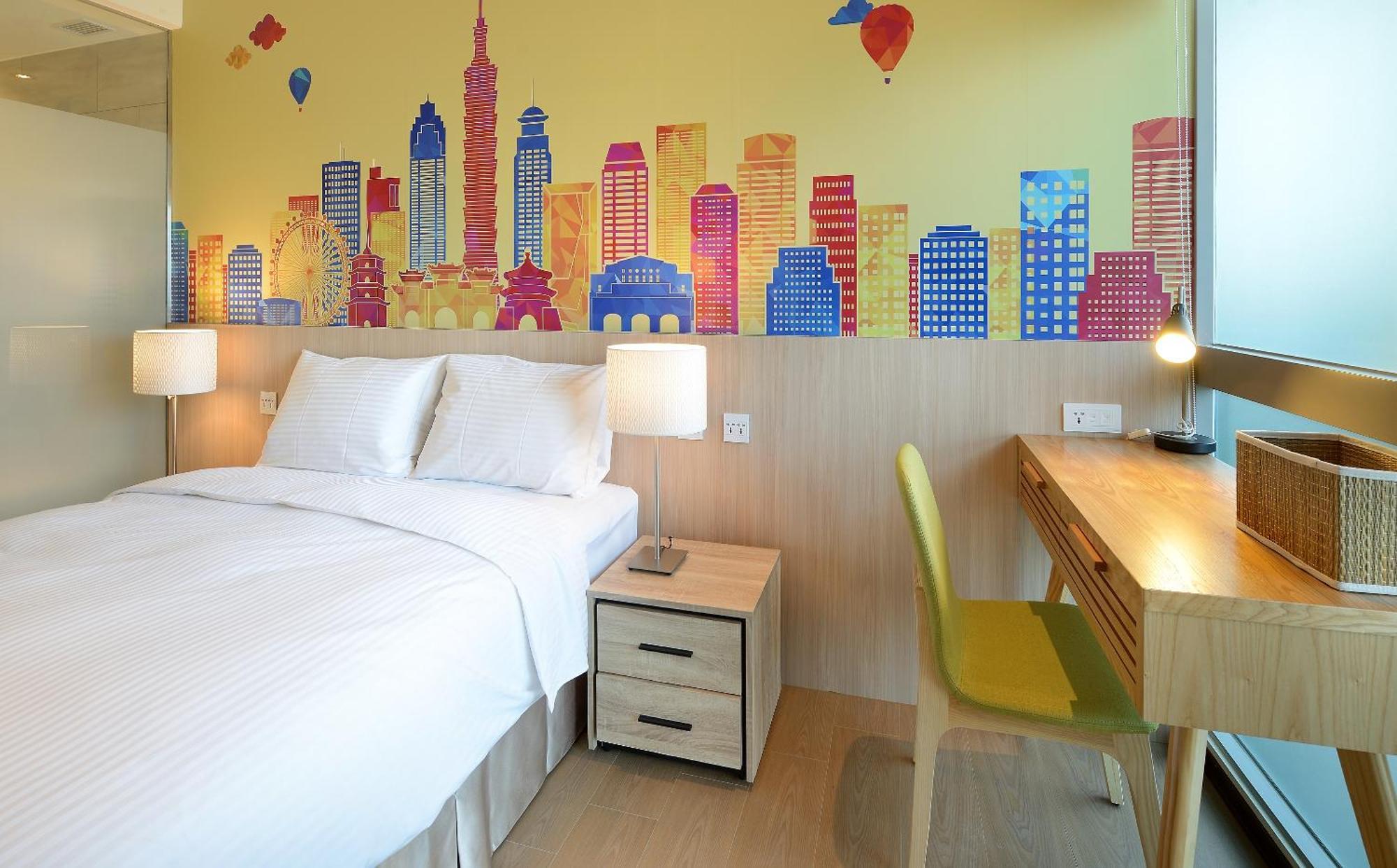 יונגחה Park City Inn & Hostel מראה חיצוני תמונה