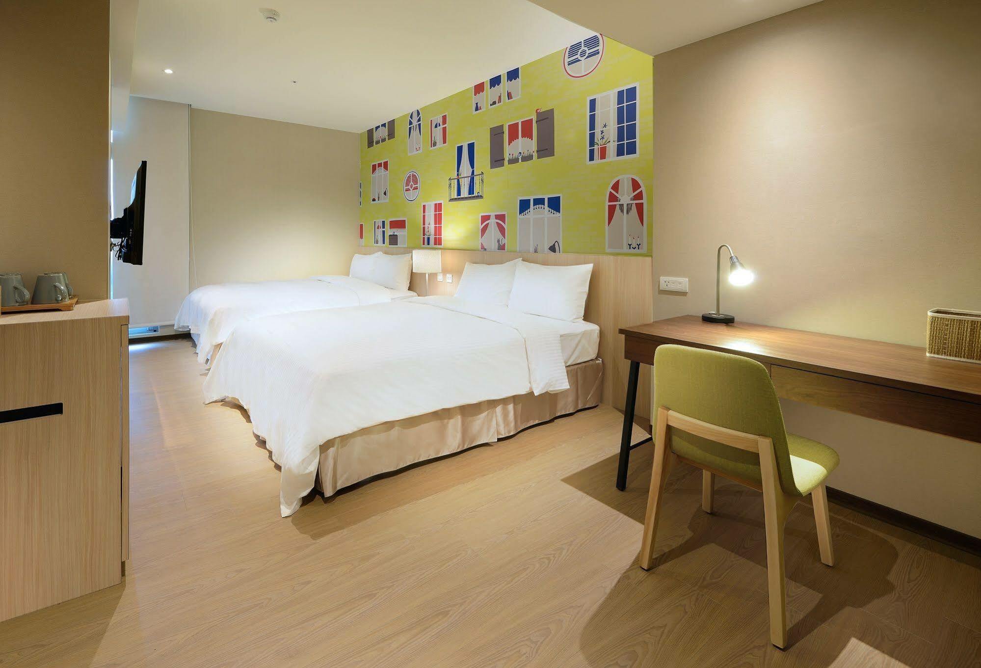יונגחה Park City Inn & Hostel מראה חיצוני תמונה
